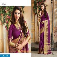 meghdoot Tassels Wholesale Cotton Silk Ethnic Saree